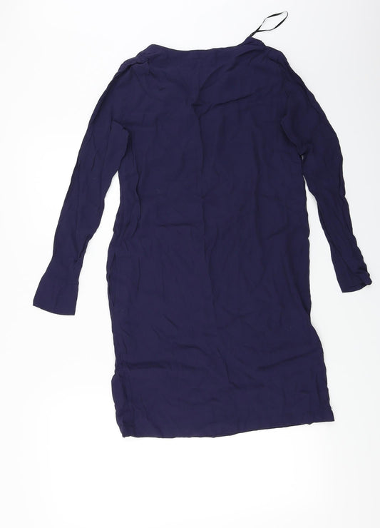 H&M Womens Blue A-Line Size 6