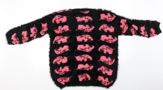 Minimum Womens Black Pullover Jumper Size M