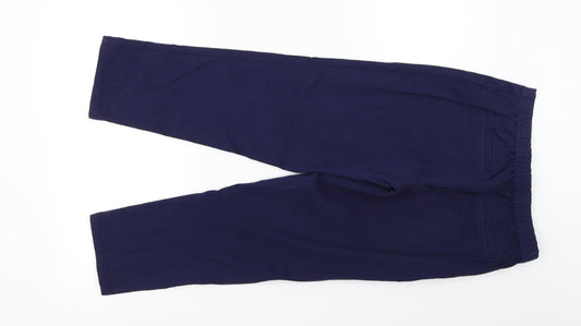 isac mizara live Womens Blue Trousers Size 8 L23 in