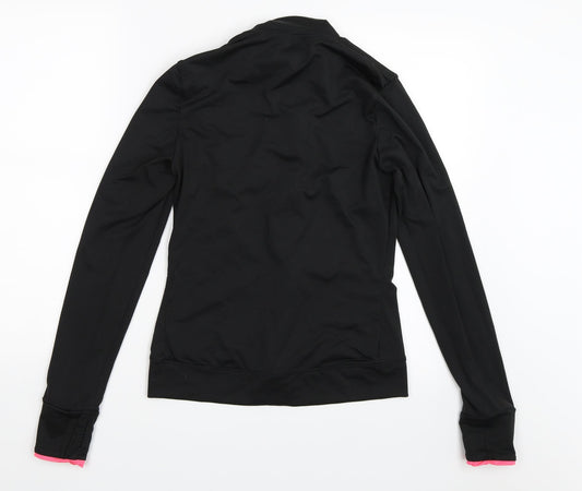 DOMYOS Womens Black Full Zip Sweatshirt Size 40