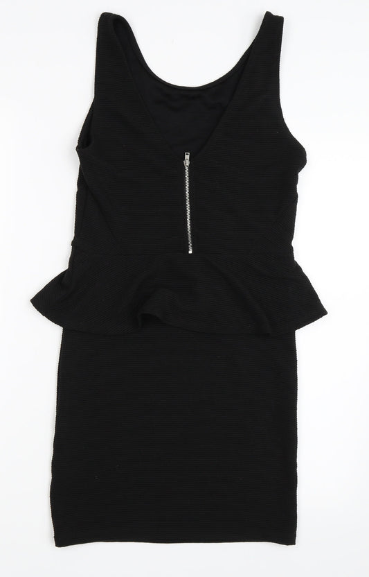 H&M Womens Black Bodycon Size 12