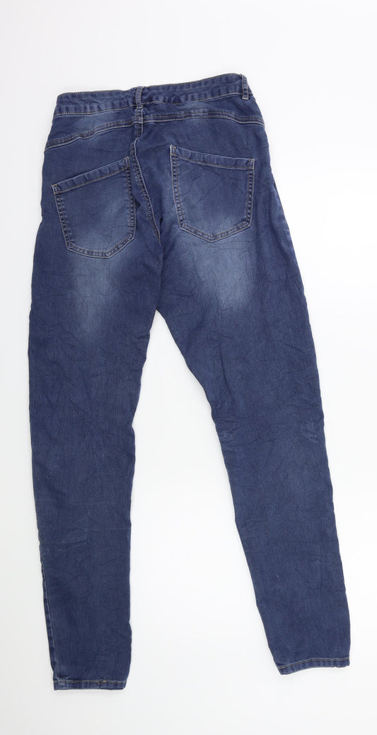 denim 1953 Womens Blue Denim Skinny Jeans Size 8 L30 in