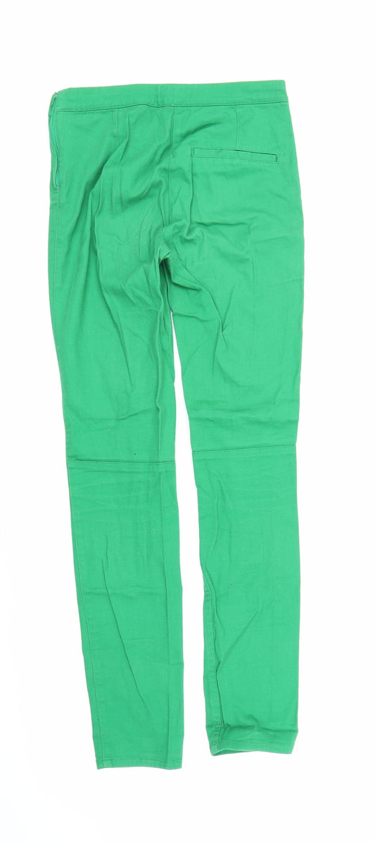 H&M Womens Green Jegging Jeans Size 6 L26 in