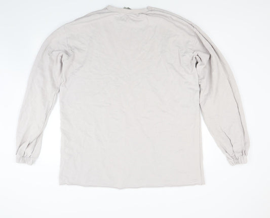 ASOS Womens Beige Pullover Sweatshirt Size 12
