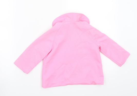 Devonette Girls Pink Jacket Coat