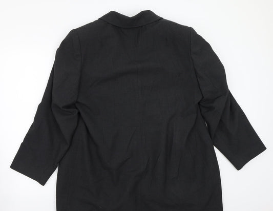 Profile Womens Grey Jacket Suit Jacket Size 14