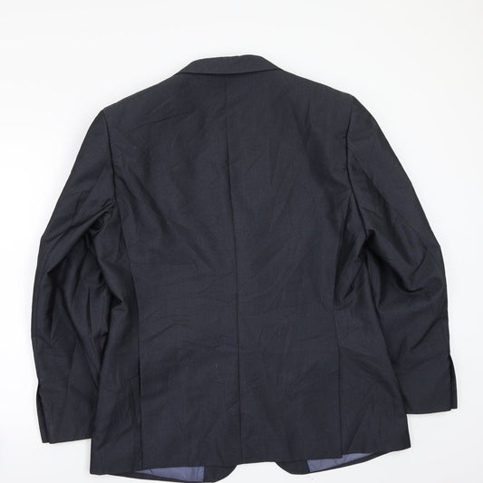 George Mens Grey Jacket Suit Jacket Size 42