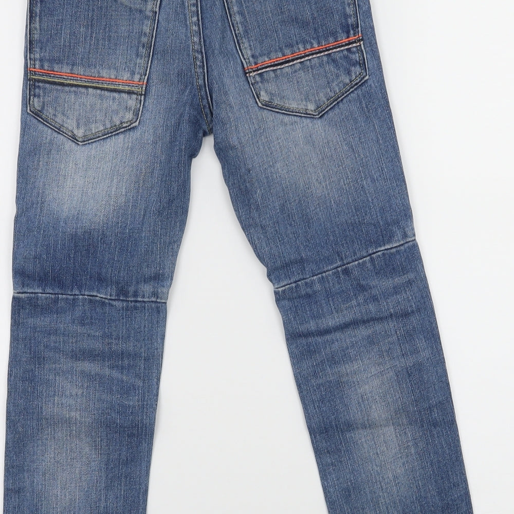 NEX Boys Blue Denim Snow Pants Trousers Size 5 Years