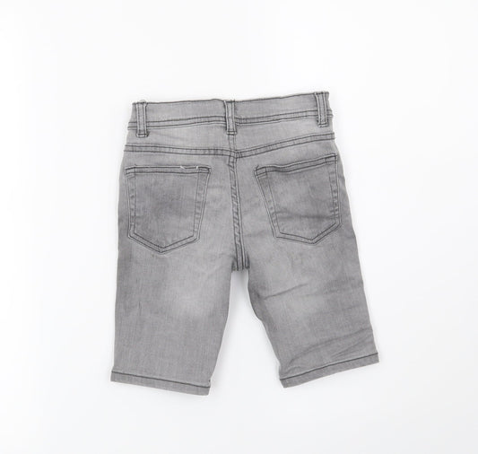 Denim CO Boys Grey Biker Shorts Size 5-6 Years