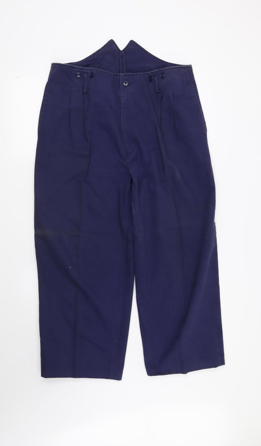 Preworn Mens Blue Trousers Size 36 in L26 in