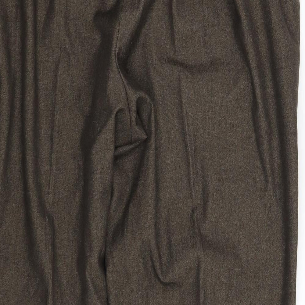 Marks and Spencer Womens Grey Trousers Size 16 L26 in