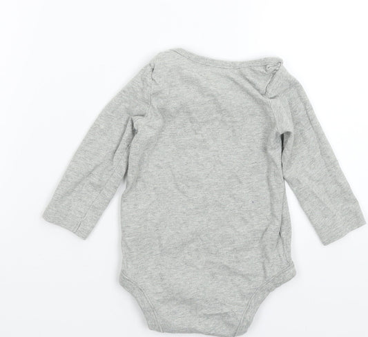 Gap Baby Grey Babygrow One-Piece Size 9-12 Months