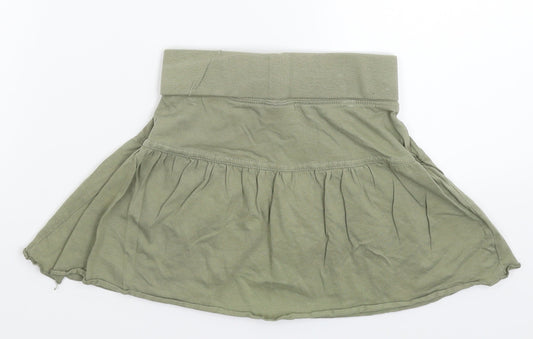 Cherokee Girls Green Mini Skirt Size 7-8 Years