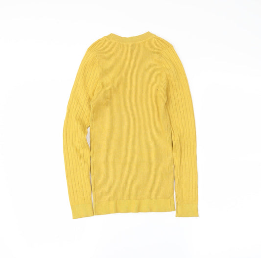 newlook Womens Yellow Tunic Jumper Size 6