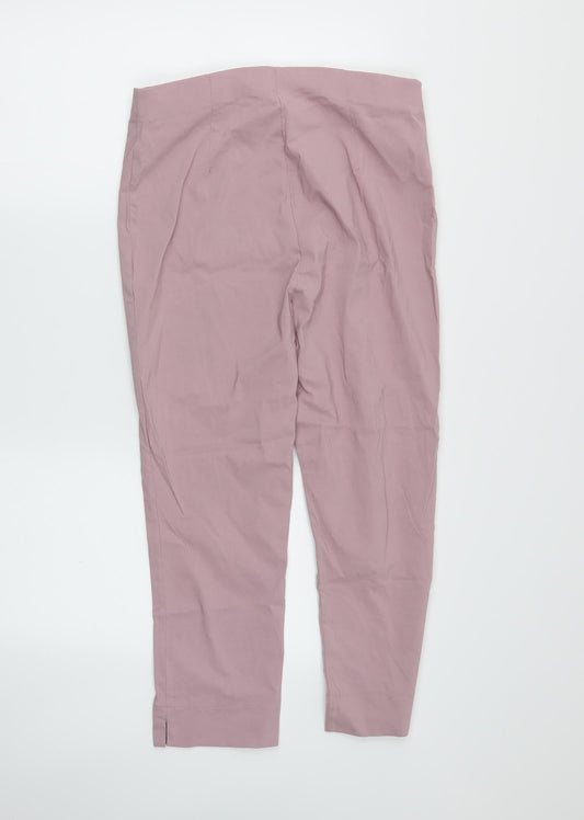 roan Womens Pink Trousers Size 16 L30 in