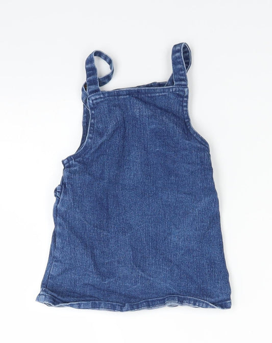 Primark Girls Blue Denim A-Line Size 12-18 Months