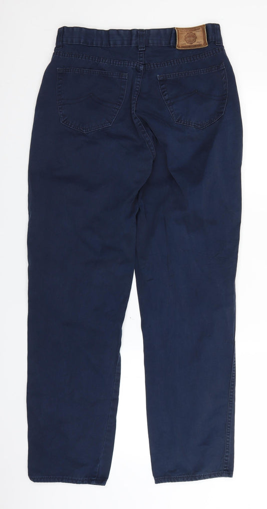 Department girl Mens Blue Chino Trousers Size 30 in L28 in