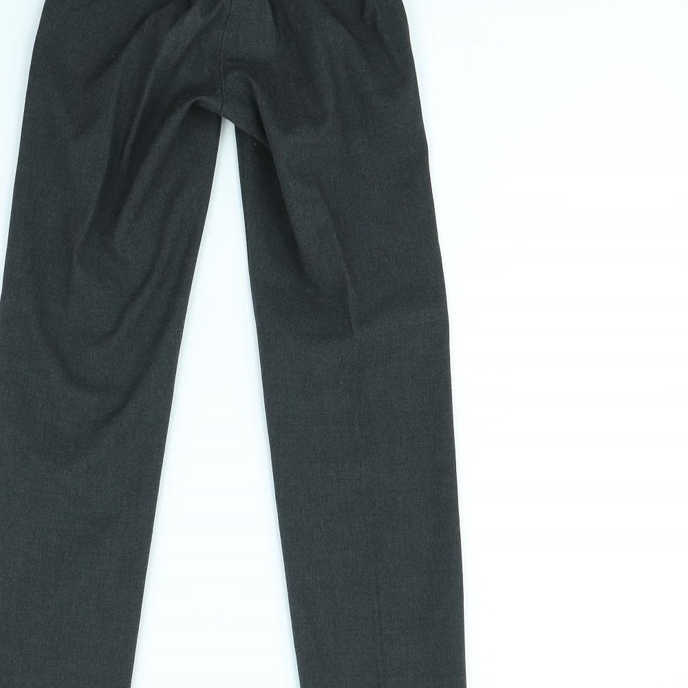 M&S Boys Grey Dress Pants Trousers Size 6 Years