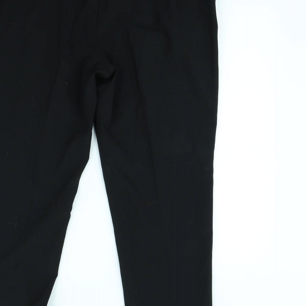 Papaya Womens Black Dress Pants Trousers Size 14 L29 in