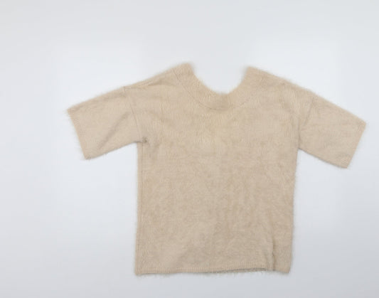 NEXT Womens Beige Pullover Jumper Size 12