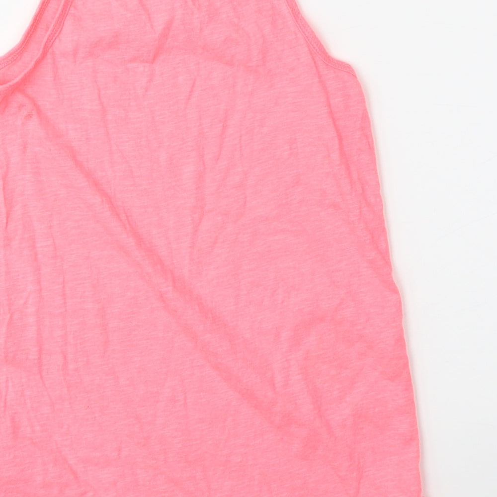 yd Girls Pink Basic T-Shirt Size 10-11 Years