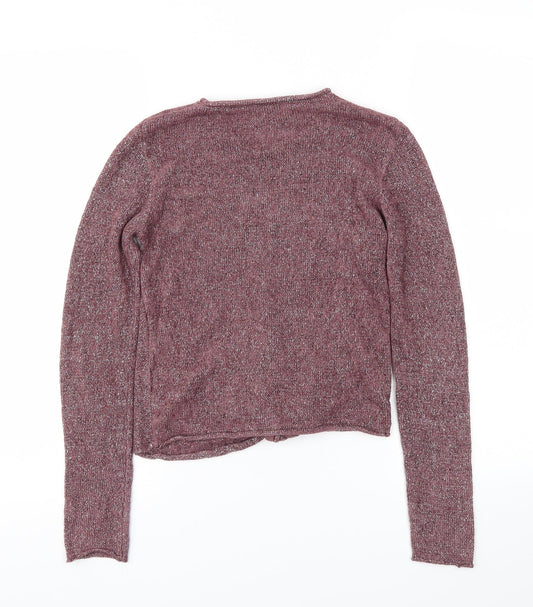 Next Girls Pink Pullover Jumper Size 9 Years