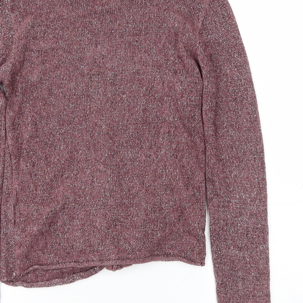 Next Girls Pink Pullover Jumper Size 9 Years