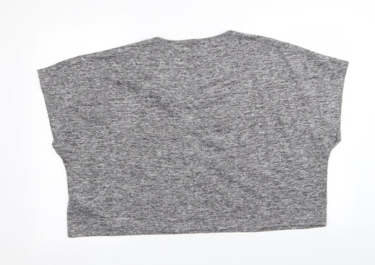 Matalan Womens Grey Basic T-Shirt Size XL