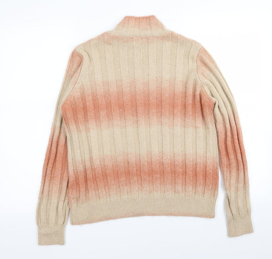 M&S Womens Multicoloured Pullover Jumper Size 14