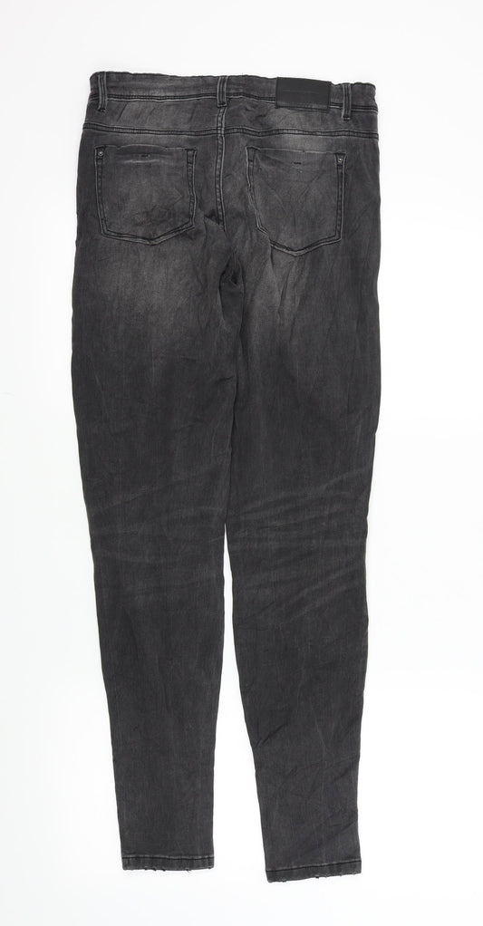 MOHITO Womens Black Skinny Jeans Size 36 in L30 in