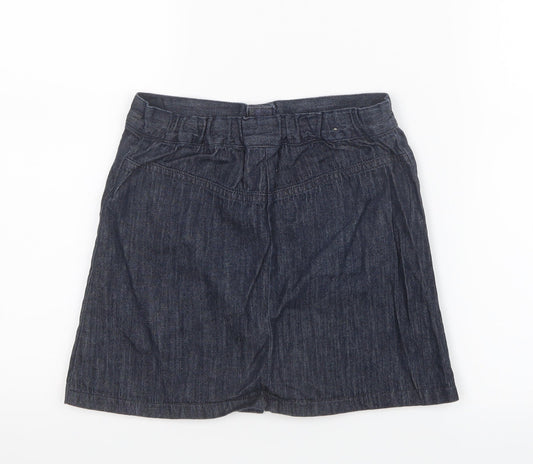 NEXT Girls Blue Straight & Pencil Skirt Size 9 Years