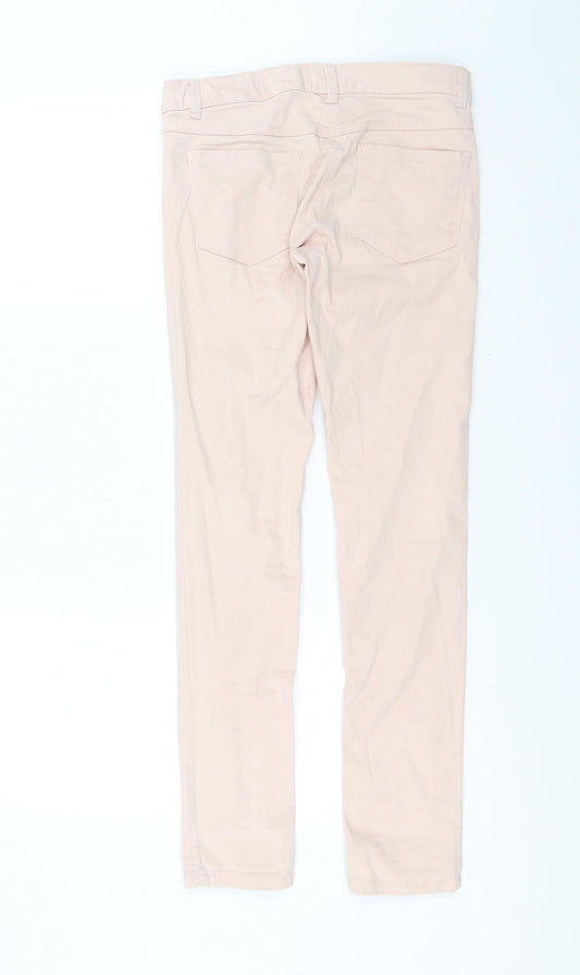 NEXT Womens Pink Denim Skinny Jeans Size 28 in L29 in