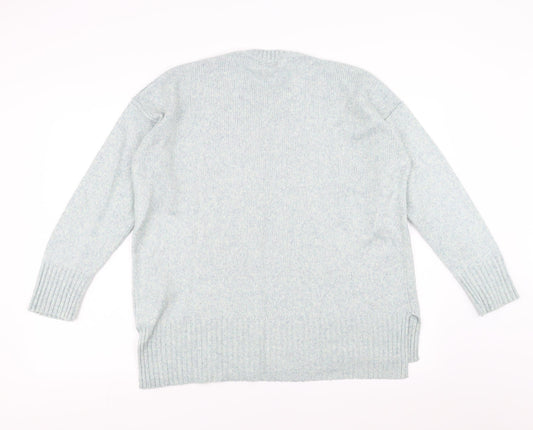 New Look Womens Green Pullover Jumper Size M