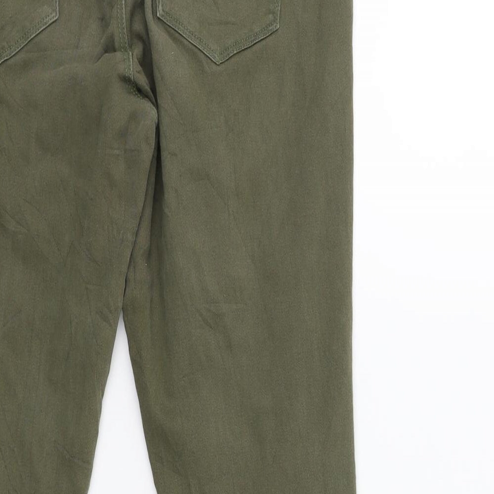 alcott Womens Green Denim Skinny Jeans Size 30 in L28 in