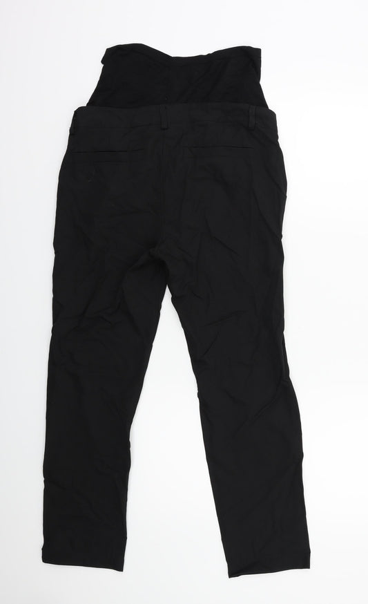 bandia Womens Black Trousers Size 10 L25 in
