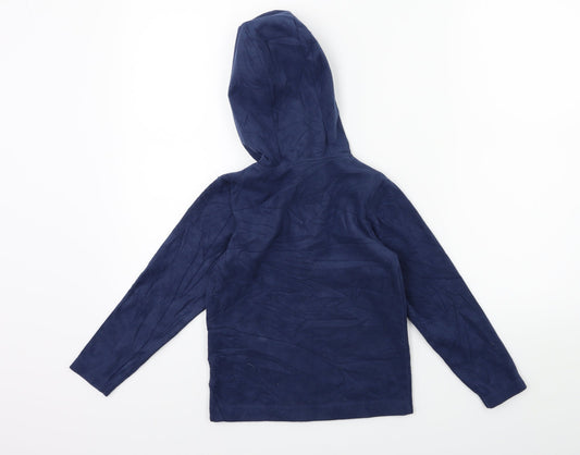 MOUNTAIN WARE' Girls Grey Fleece Jacket Size 5-6 Years