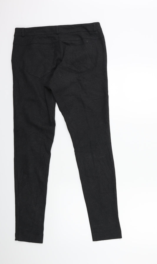 mohito Womens Grey Trousers Size 10 L30 in