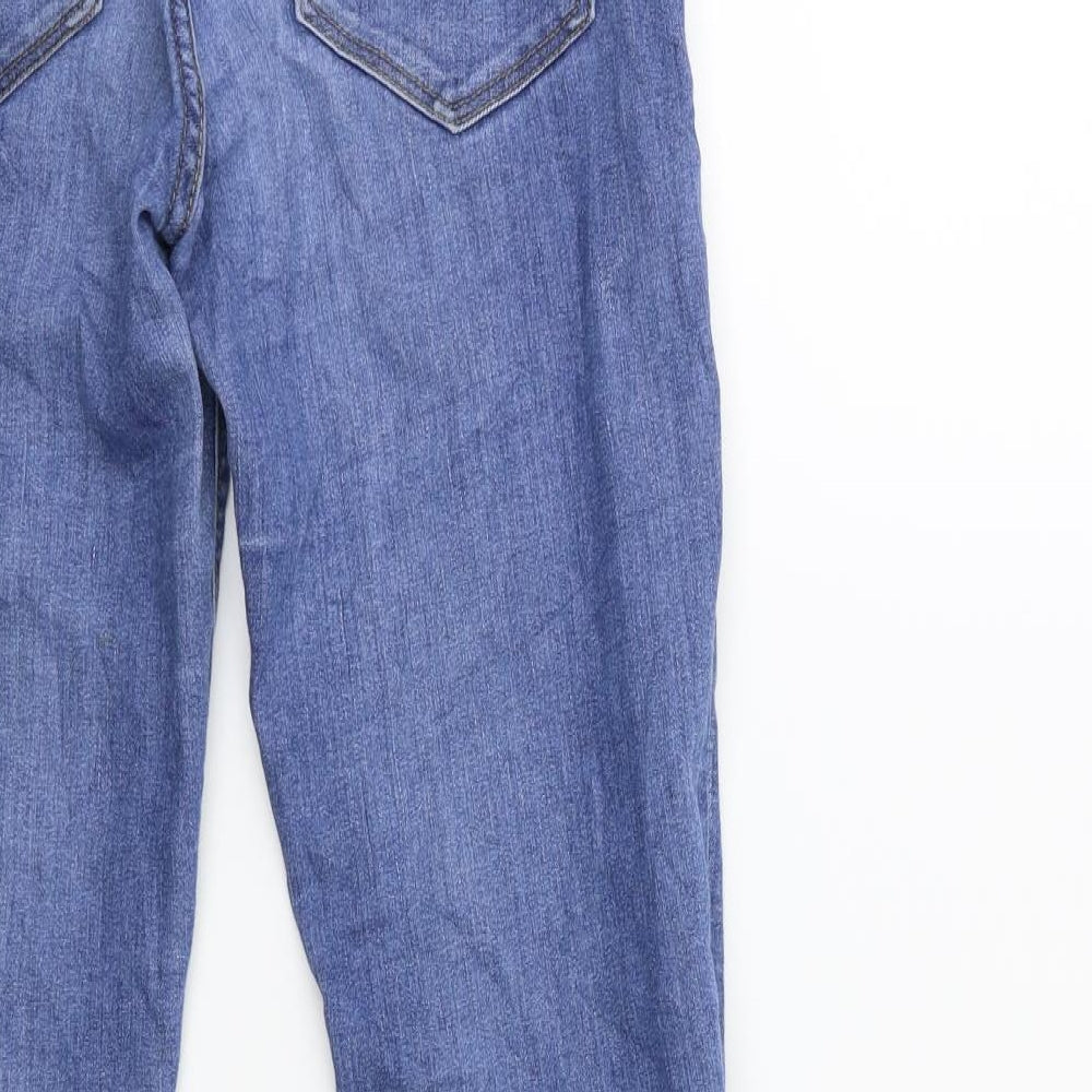 H&M Womens Blue Denim Skinny Jeans Size 8 L29 in