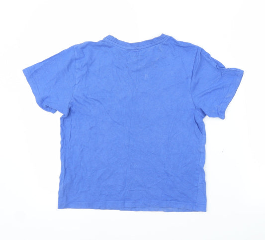 Primark Boys Blue Basic T-Shirt Size 13 Years