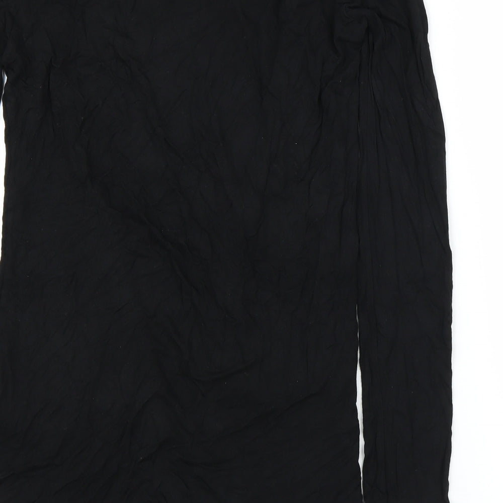 Style Womens Black Cardigan Jumper Size M