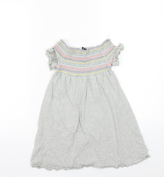 Marks and Spencer Girls Grey A-Line Size 5-6 Years