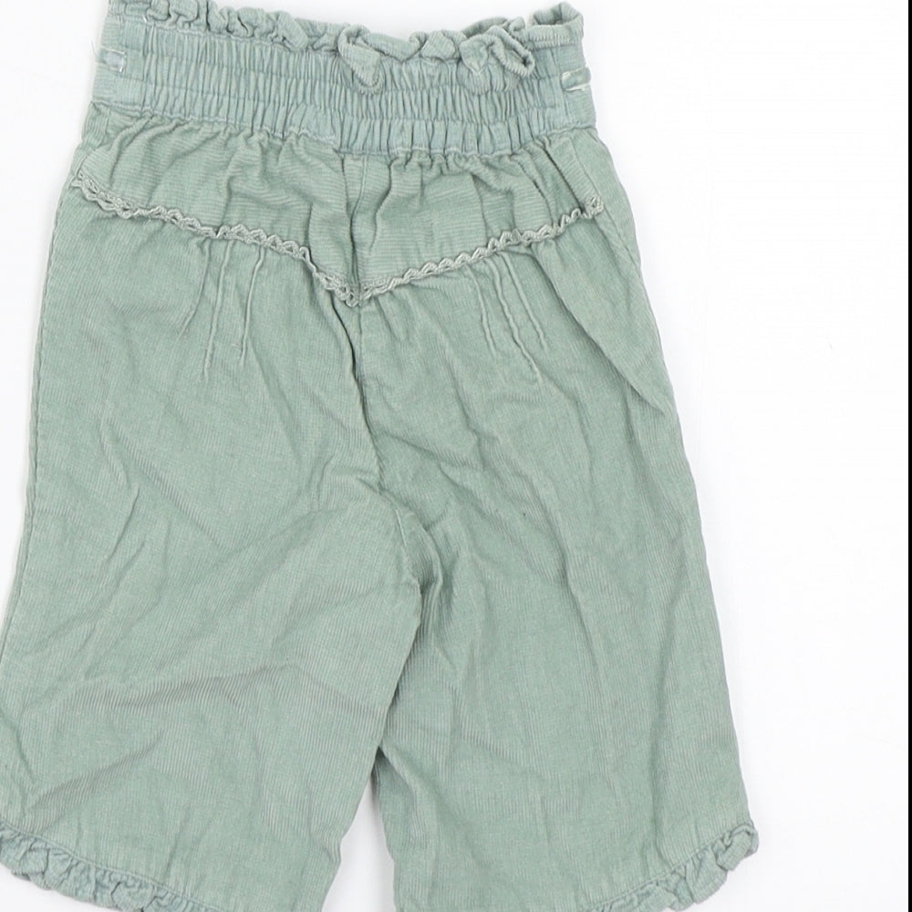Monsoon Girls Green Capri Trousers Size 0-3 Months