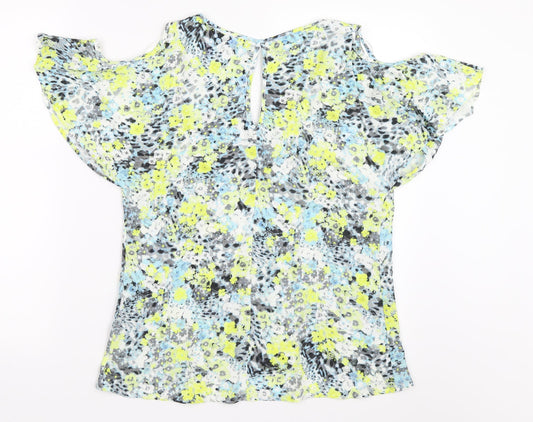 Marks and Spencer Womens Yellow Basic Blouse Size 8