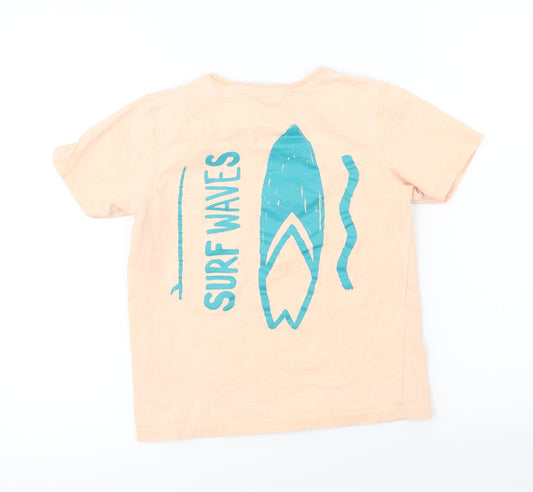 George Girls Pink Basic T-Shirt Size 9-10 Years