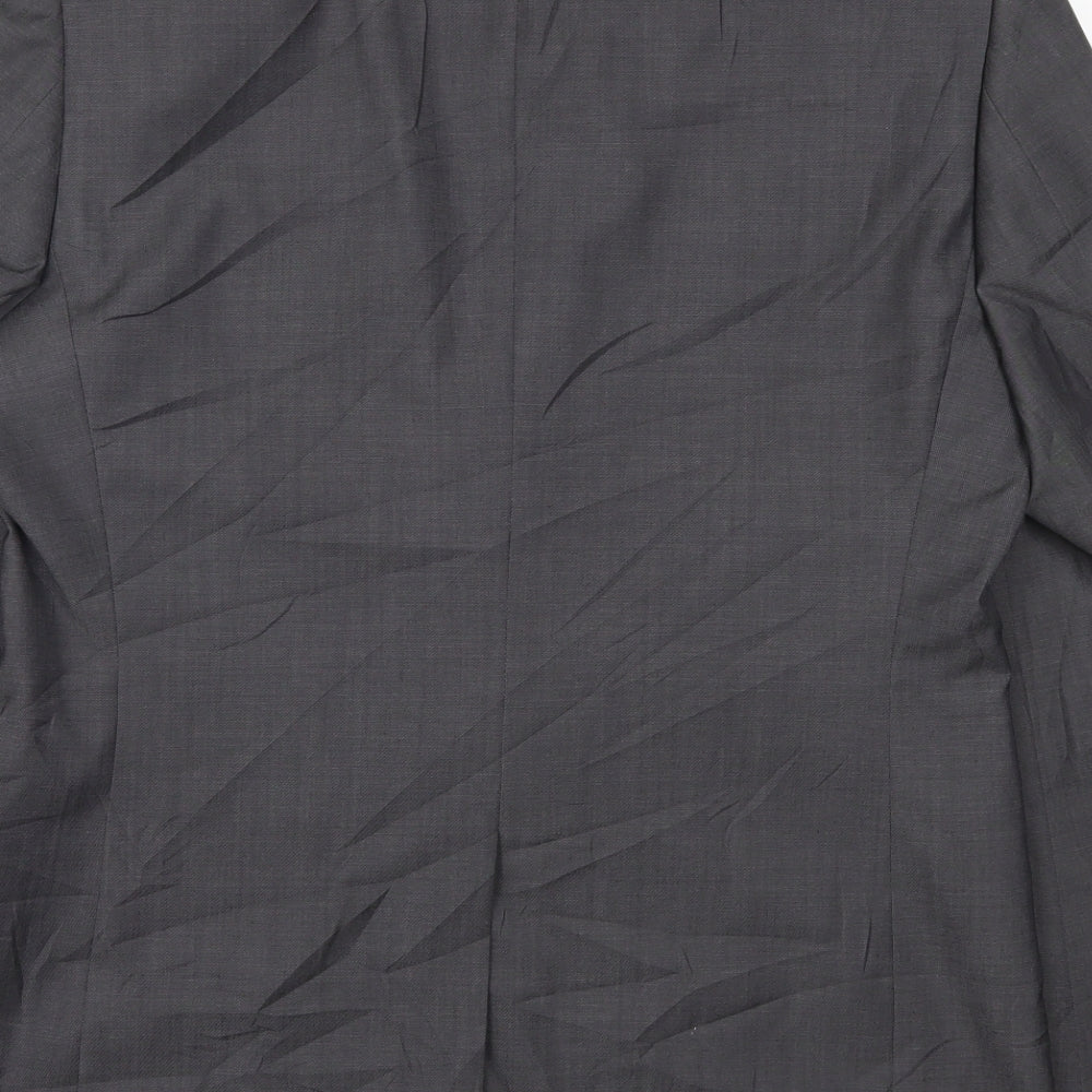 Marks and Spencer Mens Grey Jacket Suit Jacket Size 38