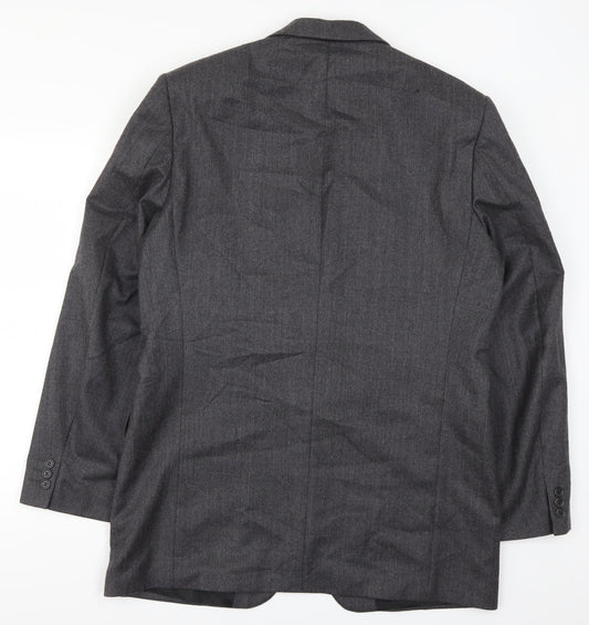 Marks and Spencer Mens Grey Jacket Suit Jacket Size 42