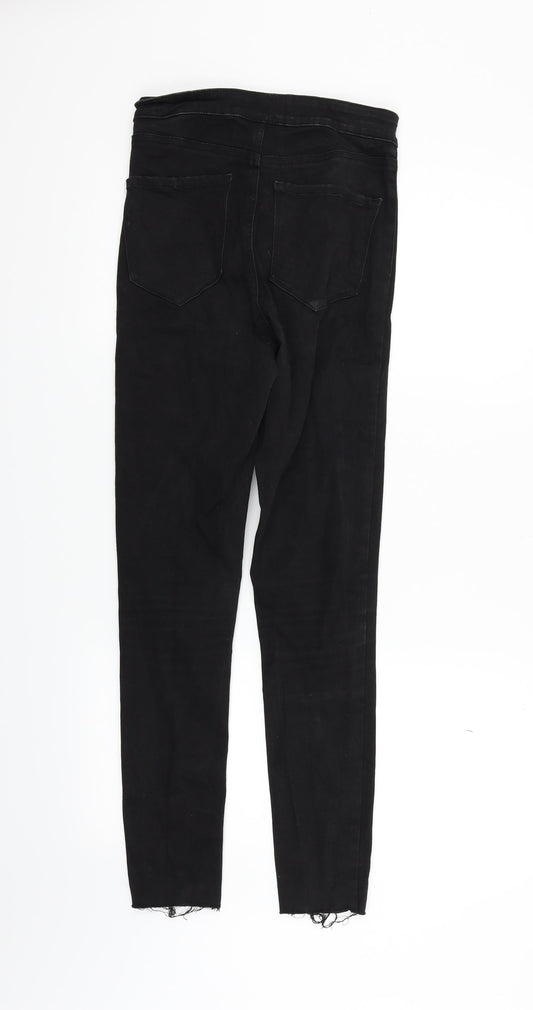 deniem co Womens Black Skinny Jeans Size 10 L27 in