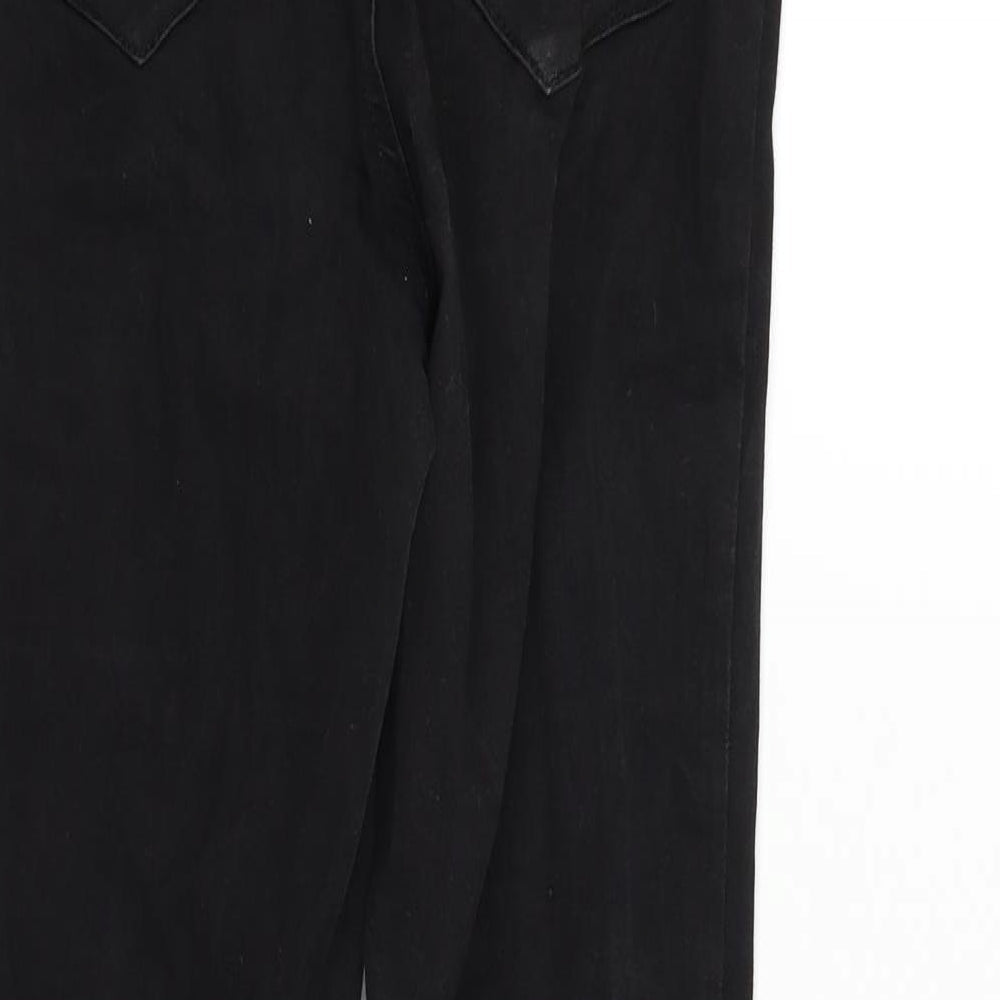deniem co Womens Black Skinny Jeans Size 10 L27 in