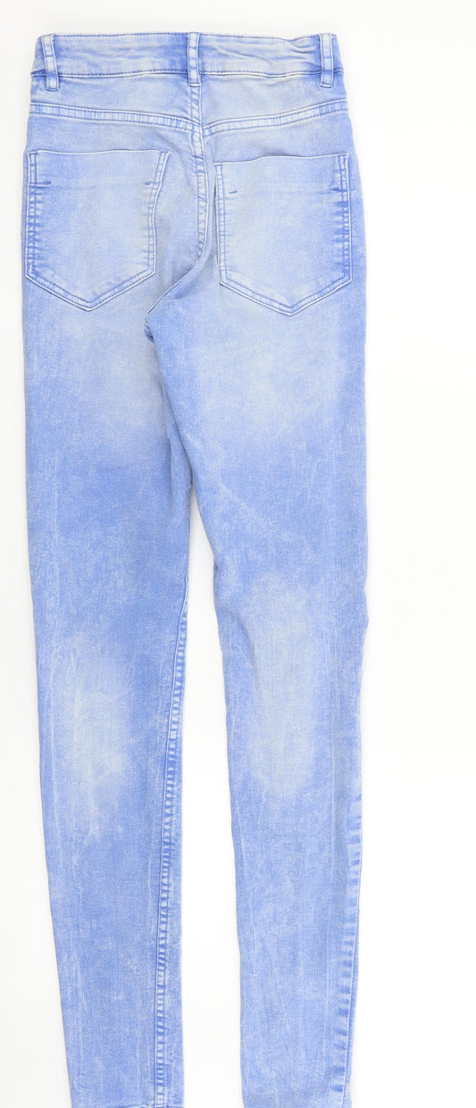 Divided by H&M Womens Blue Straight Jeans Size 6 L29 in