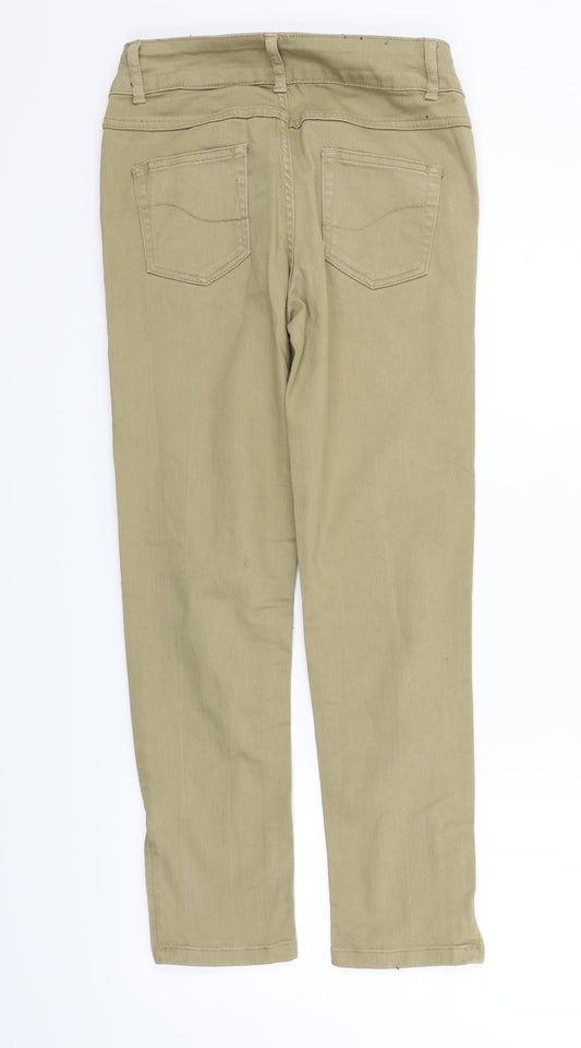 Matalan Womens Beige Trousers Size 10 L26 in
